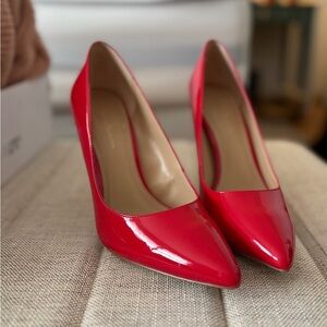 BCBGeneration Red Patent Heels W8